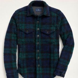 Brooks Brothers Teddy Fleece Shirt Jacket NWT Brand New